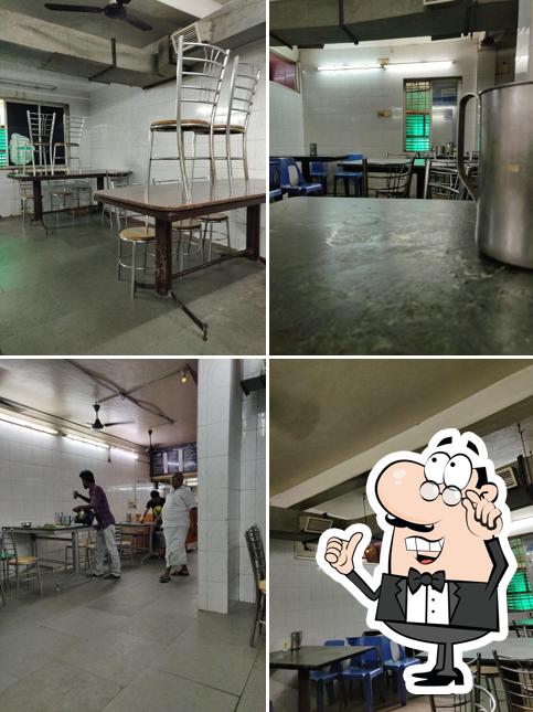 The interior of Hotel Pandian