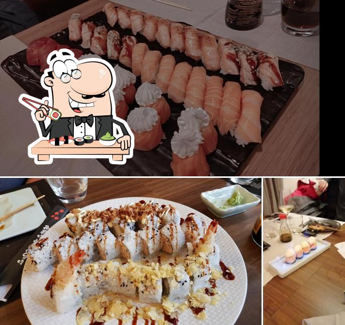 Il sushi è un prodotto culinario famoso tipico del Giappone