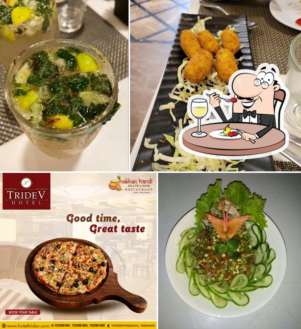 Meals at Makhan Handi Restaurant (Hotel Tridev)