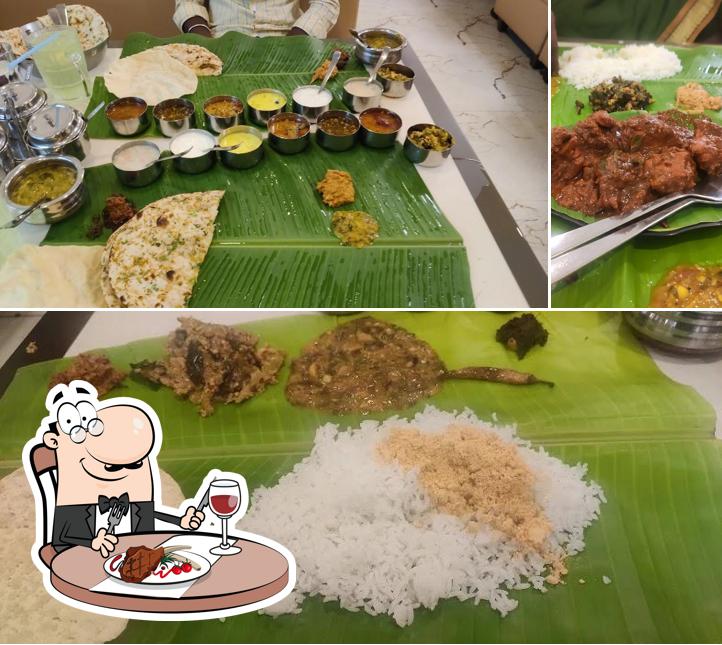 Meat dishes are offered by Narmada Chain Of Restaurants