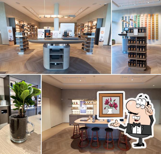 Siediti a un tavolo di Nespresso Boutique