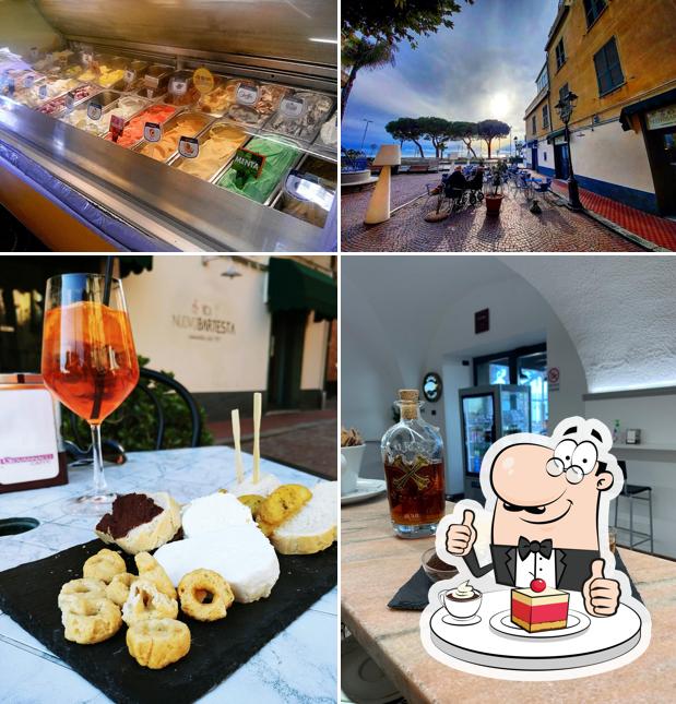 Nuovo Bar Testa offre un'ampia gamma di dessert