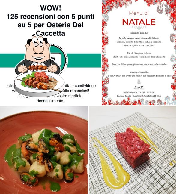 Platti al Osteria Del Caccetta