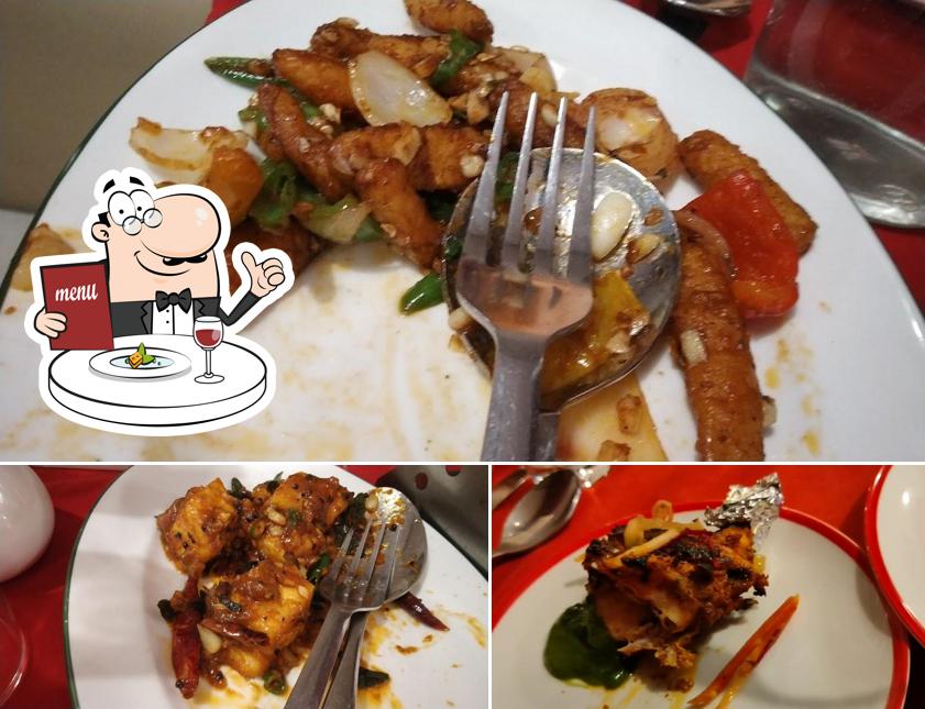 Food at Pepper and Salt Restaurant