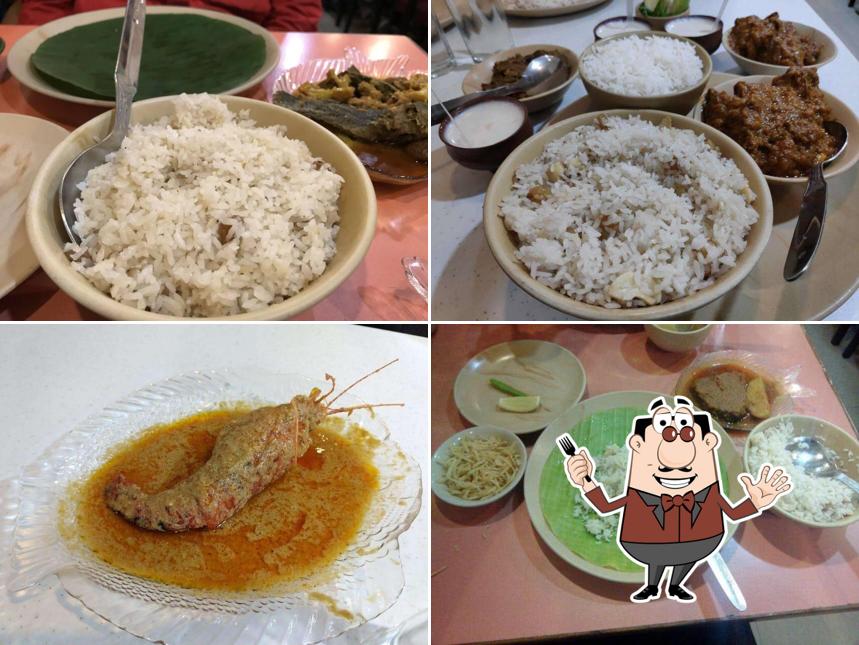 Food at Bhojohori Manna