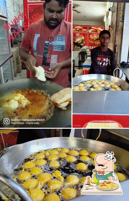 Meals at Buddy's Vadapav & Sandwich ( Lunsikui )