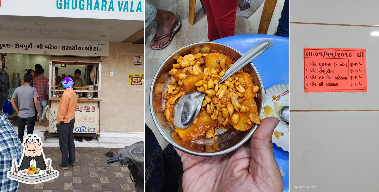 Food at Jentibhai Ghugharavala