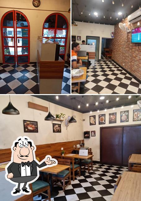The interior of Khadak Singh da Dhaba