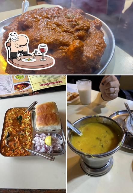 Food at Ram Krishna Restaurant (Pure Veg Matheran)