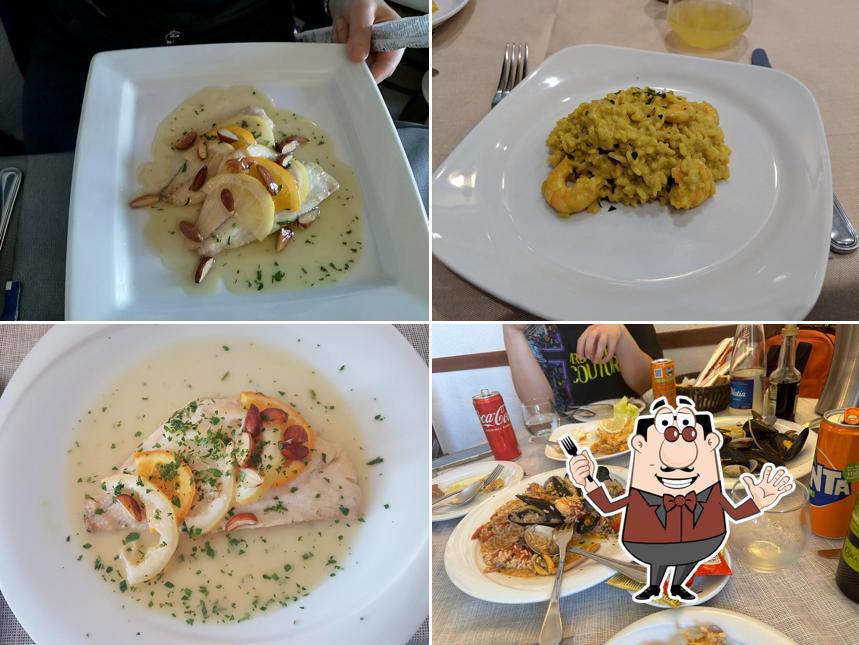 Cibo al Ristorante Buca di Bacco
