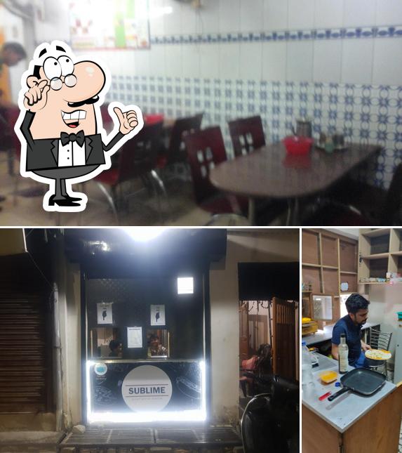 The interior of Sublime