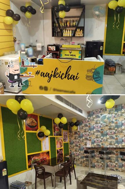 The interior of Teamax Cafe