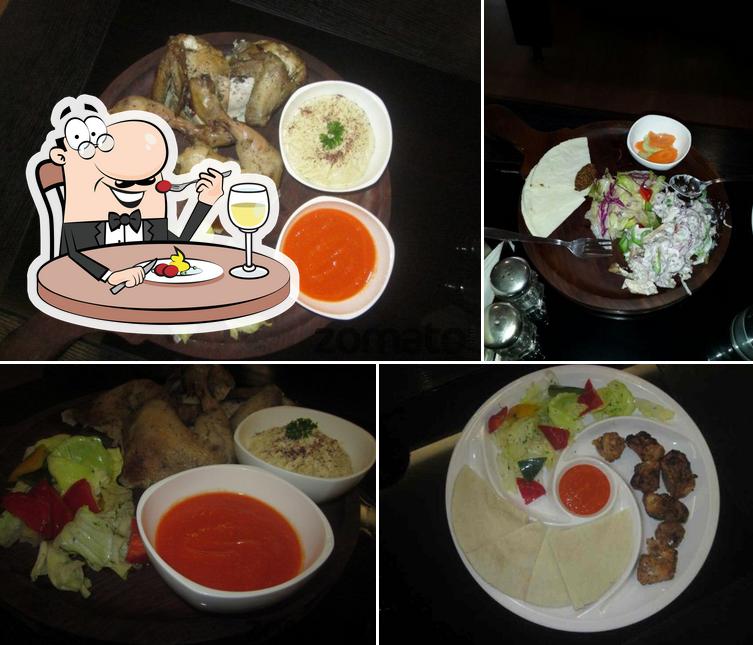 Food at The Lebanese Kitchen