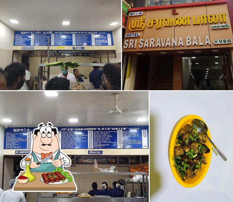 Sri Saravana Bala provides meat dishes