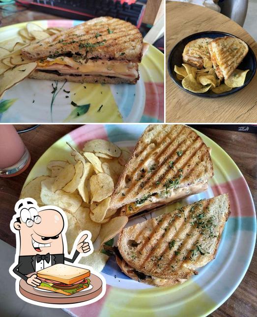 Grilled cheese sandwich at Suchali’s Artisan Bakehouse