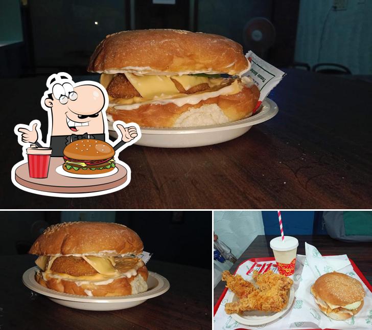 Get a burger at THE FRIES FACTORY