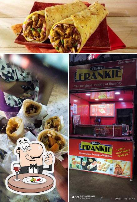 Food at Tibbs Frankie