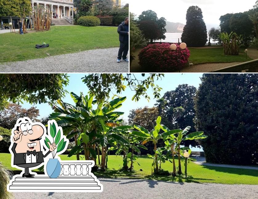 La parte esterna è una caratteristica importante di Villa Giulia Risto Bar