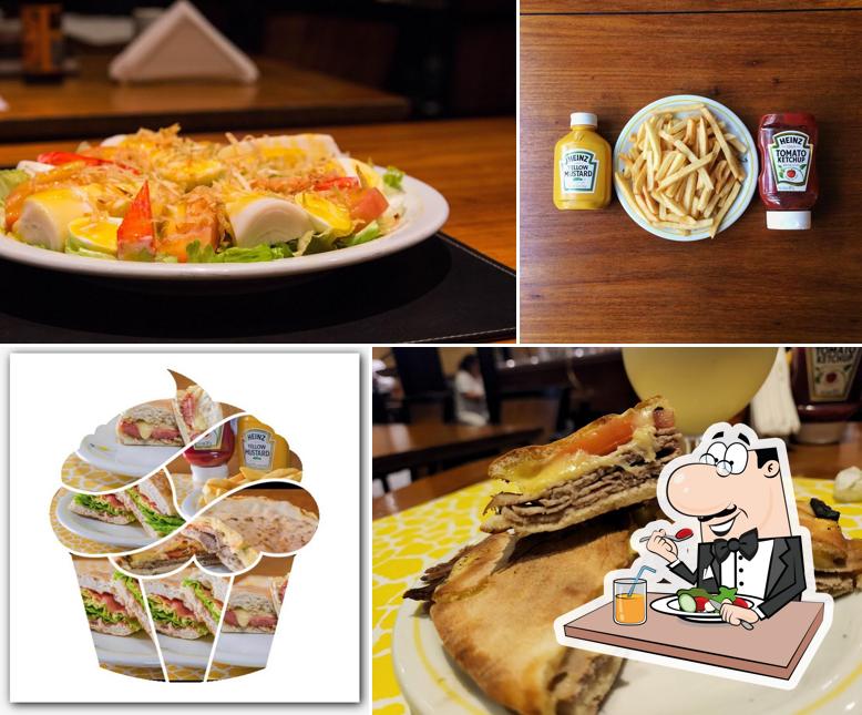 Comida em Yellow Giraffe