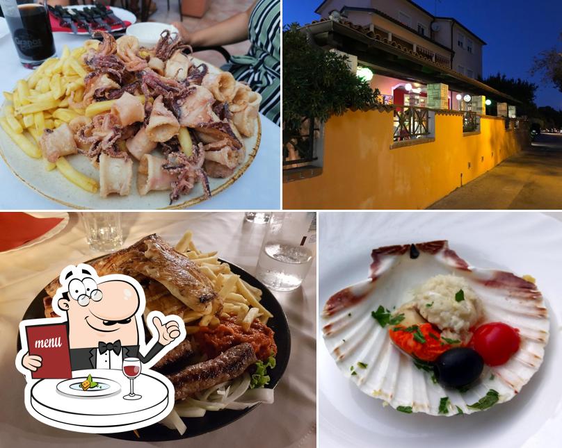 Cibo al Pizzeria Trattoria Stellina Premantura