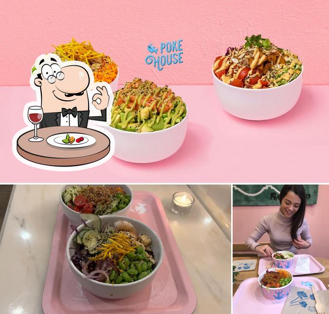 Guarda la foto che raffigura la cibo e tavolo da pranzo di Poke House - Brera