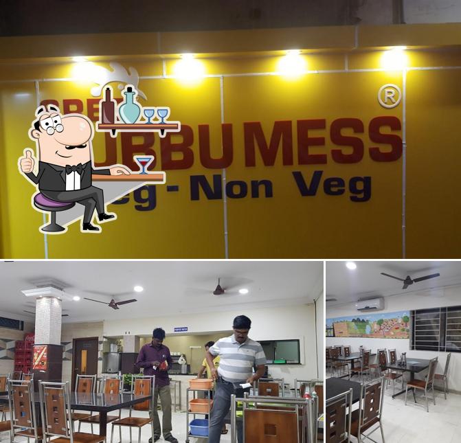 The interior of Sree Subbu Mess - Restaurant in Coimbatore