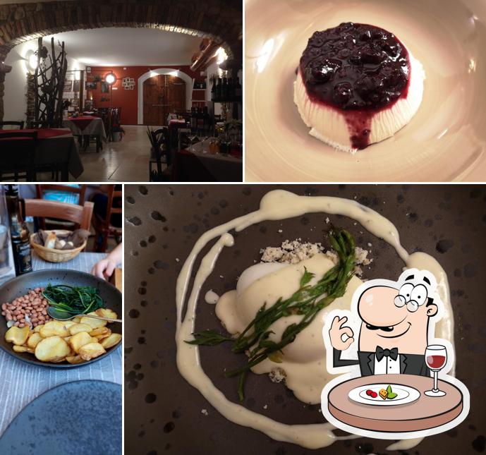 Cibo al Antica Trattoria Tre Torri