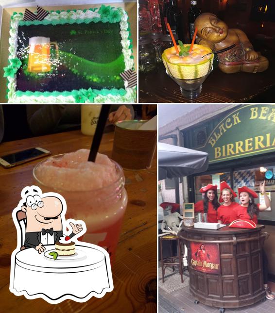 Pub Black Bear offre un'ampia selezione di dolci