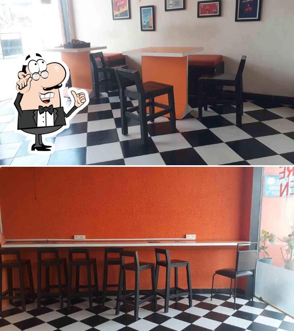 The interior of The Thickshake Factory
