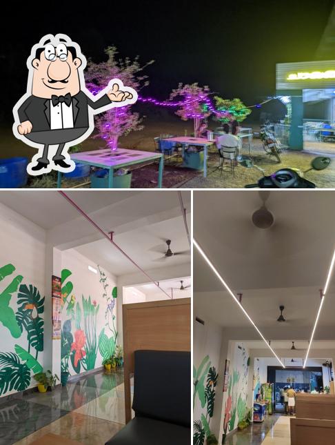 The interior of Chayakkada Family Restaurant