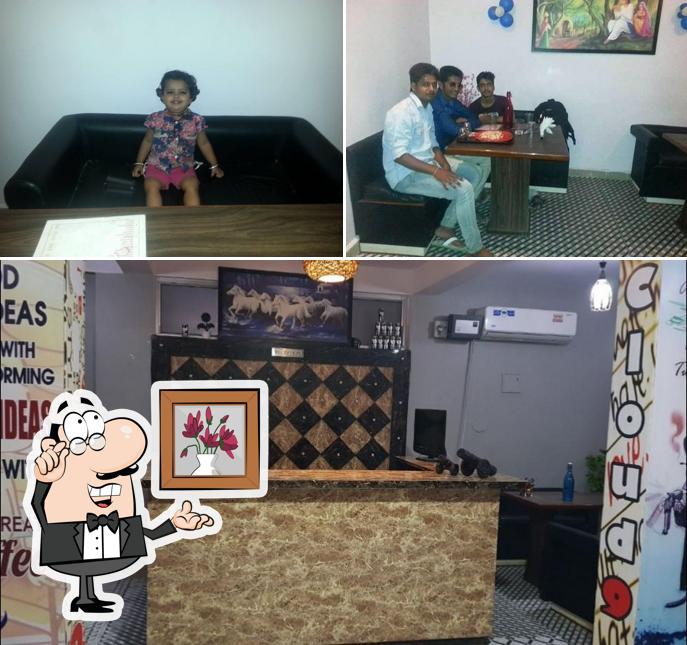 The interior of Cloud 9 Cafe