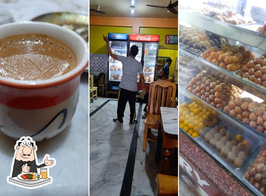Food at Ghosh Dairy Misti Shop