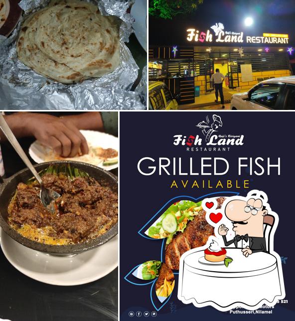 Fish Land Restaurant Nilamel offers a number of sweet dishes
