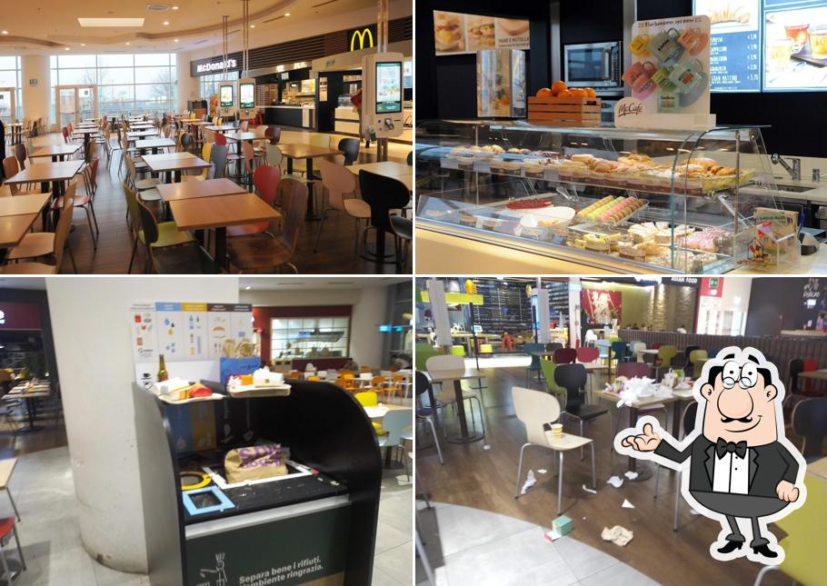 Gli interni di McDonald's