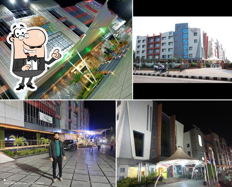 The exterior is an important feature of Prathima Multiplex