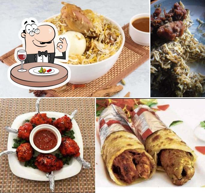 Meals at Azad biriyani and fastfood
