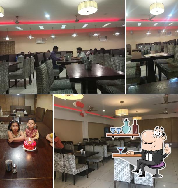 The interior of V Y Cafe & Chadha Veg Dhaba