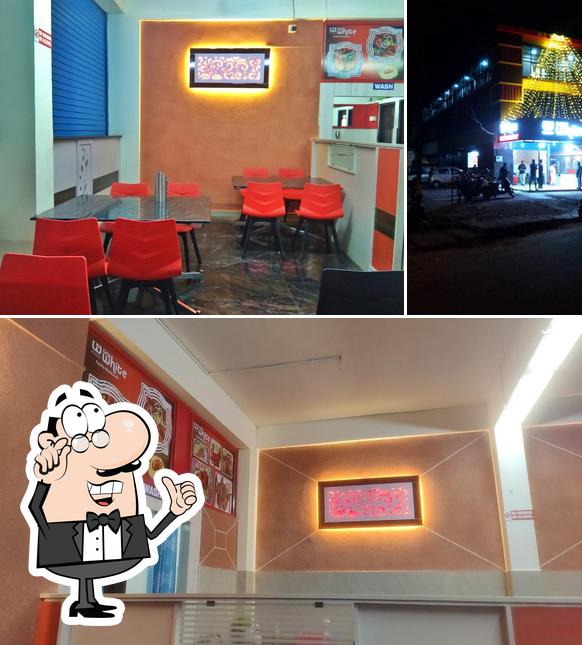 The interior of Dew White Restuarant