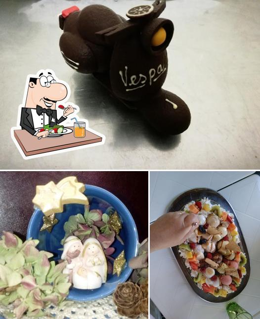 Platti al Gelateria Goria