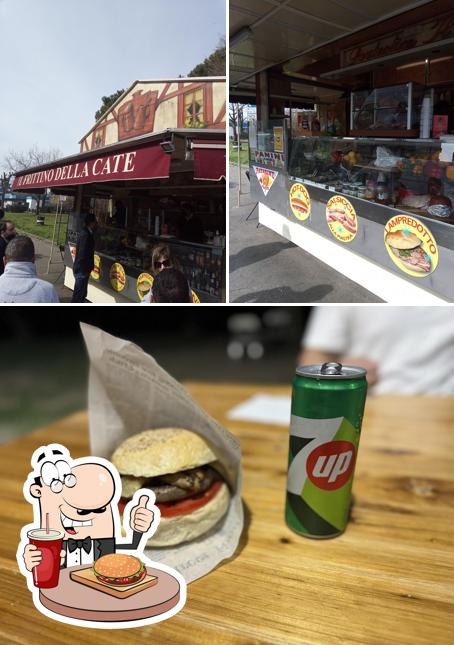 Ordina un hamburger a Il frittino della Cate