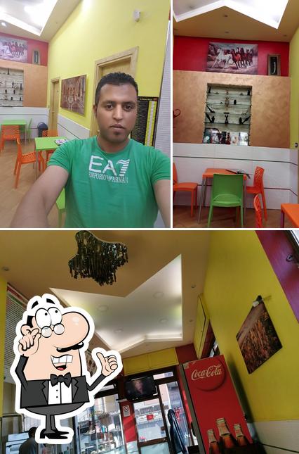 Gli interni di Osha Pizza Kebab Grill