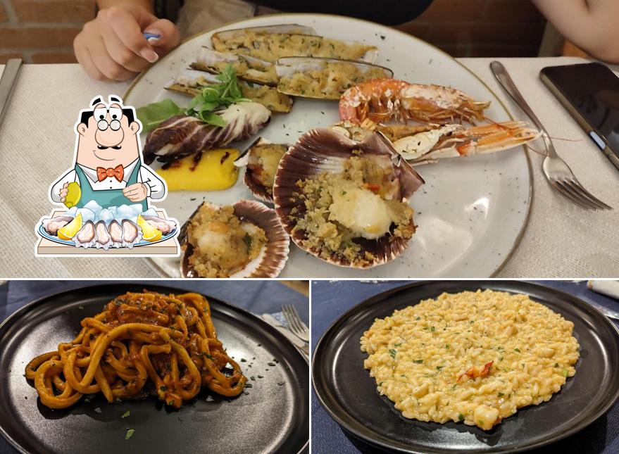 Ostriche al Osteria Ristorantino L'orba Canocia