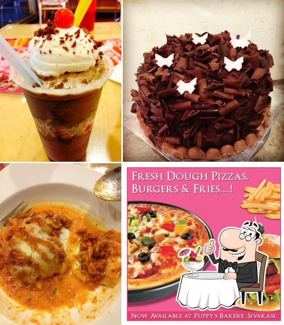 Puppy's Bakery offers a range of sweet dishes