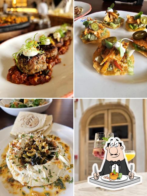 Food at Torre - Gourmet Dining & Tapas Bar