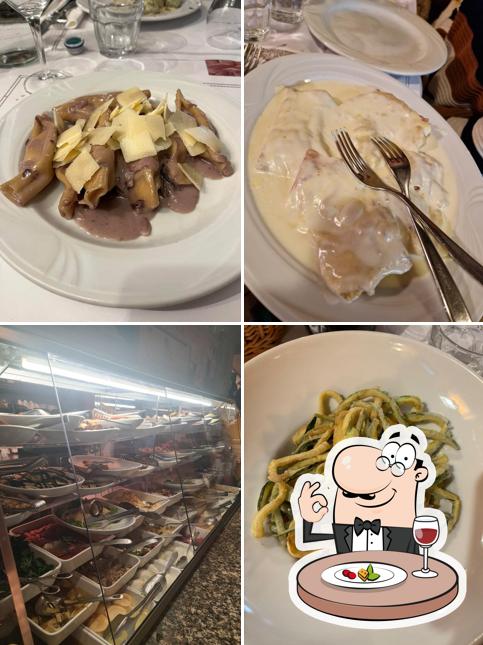 Platti al Trattoria Mulino Bruciato
