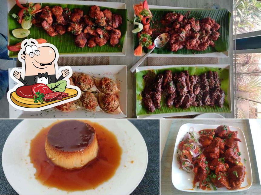 Order meat meals at Blu Oyster