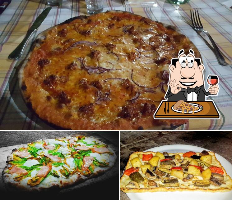 A Il Portico, puoi assaggiare una bella pizza