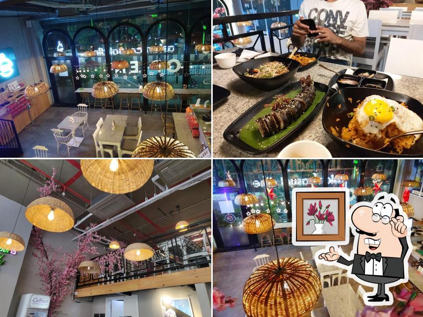 The interior of wasabi15 Vimannagar