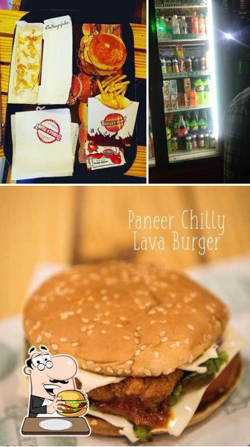 Hamburger at Burger Point