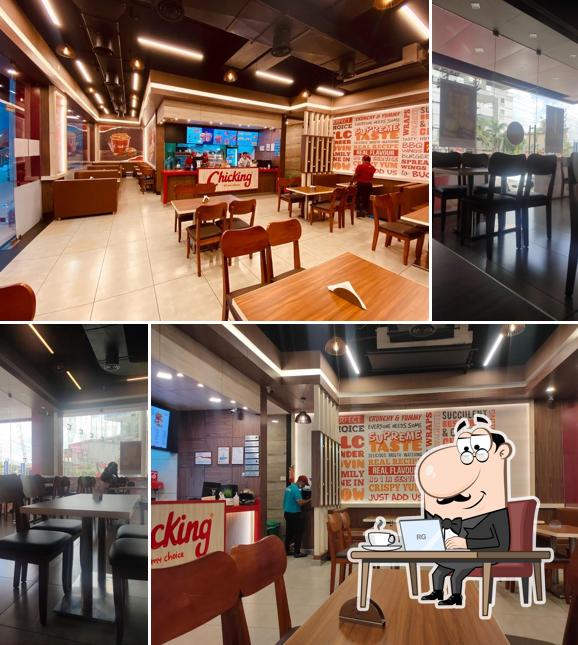 The interior of ChicKing